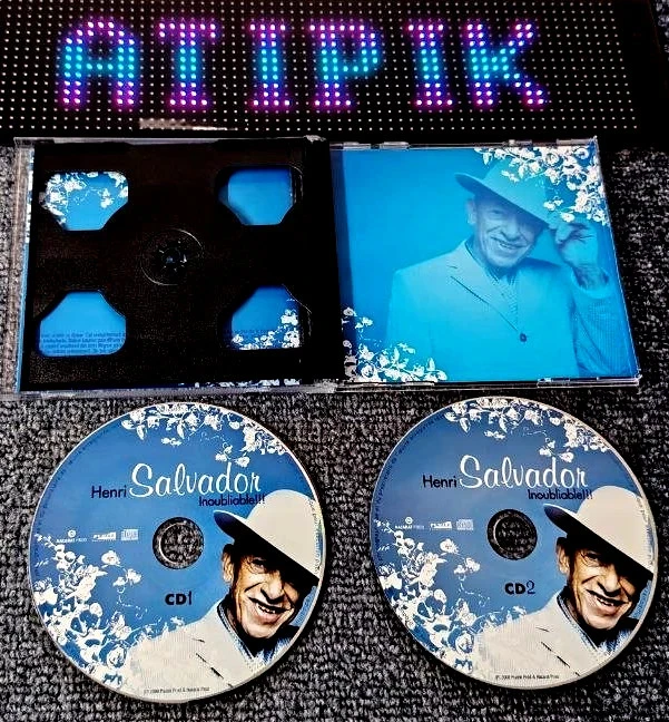 🎩 Cd Henri Salvador - Onvergetelijk - Zijn 50 Grootste Nummers 🎶 – photo 3